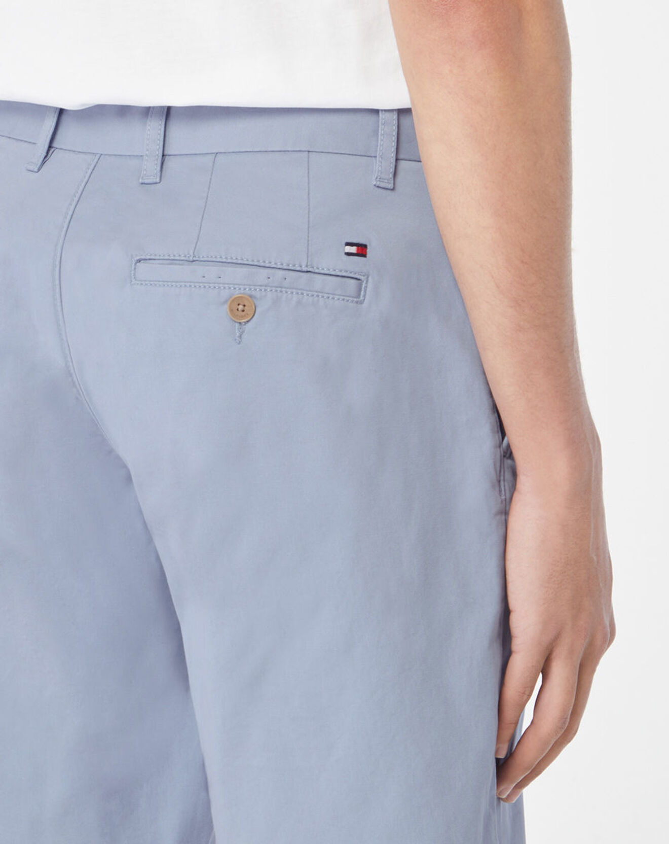 Tommy Hilfiger Bermuda chino Brooklyn 1985 bleu ciel