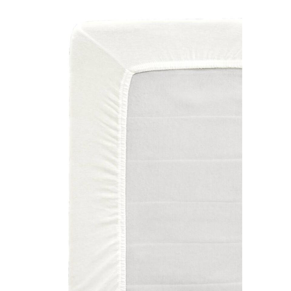 Hoeslaken Jersey - off white - 90x200 cm