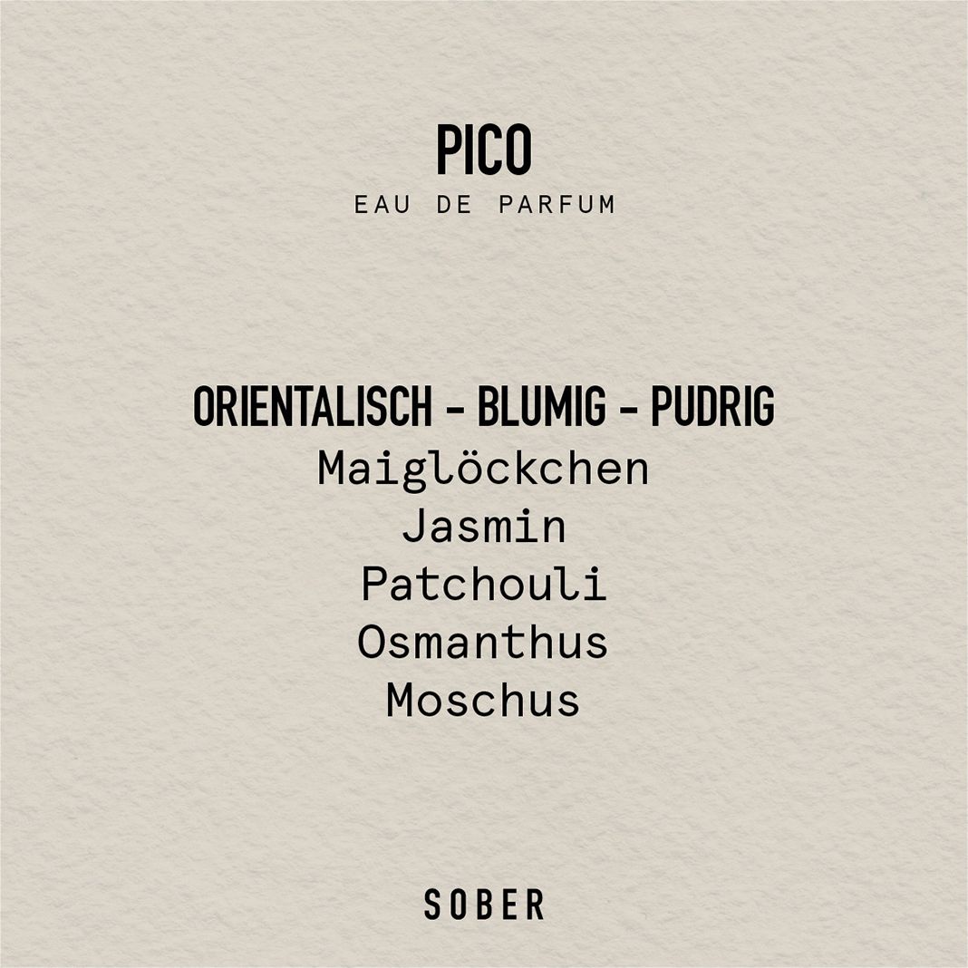 SOBER BERLIN PICO