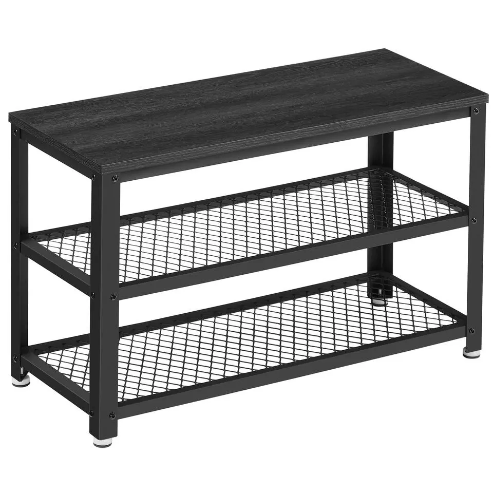 Schoenenrek met Industriële Look - Rek voor Schoenen 73x30x45cm