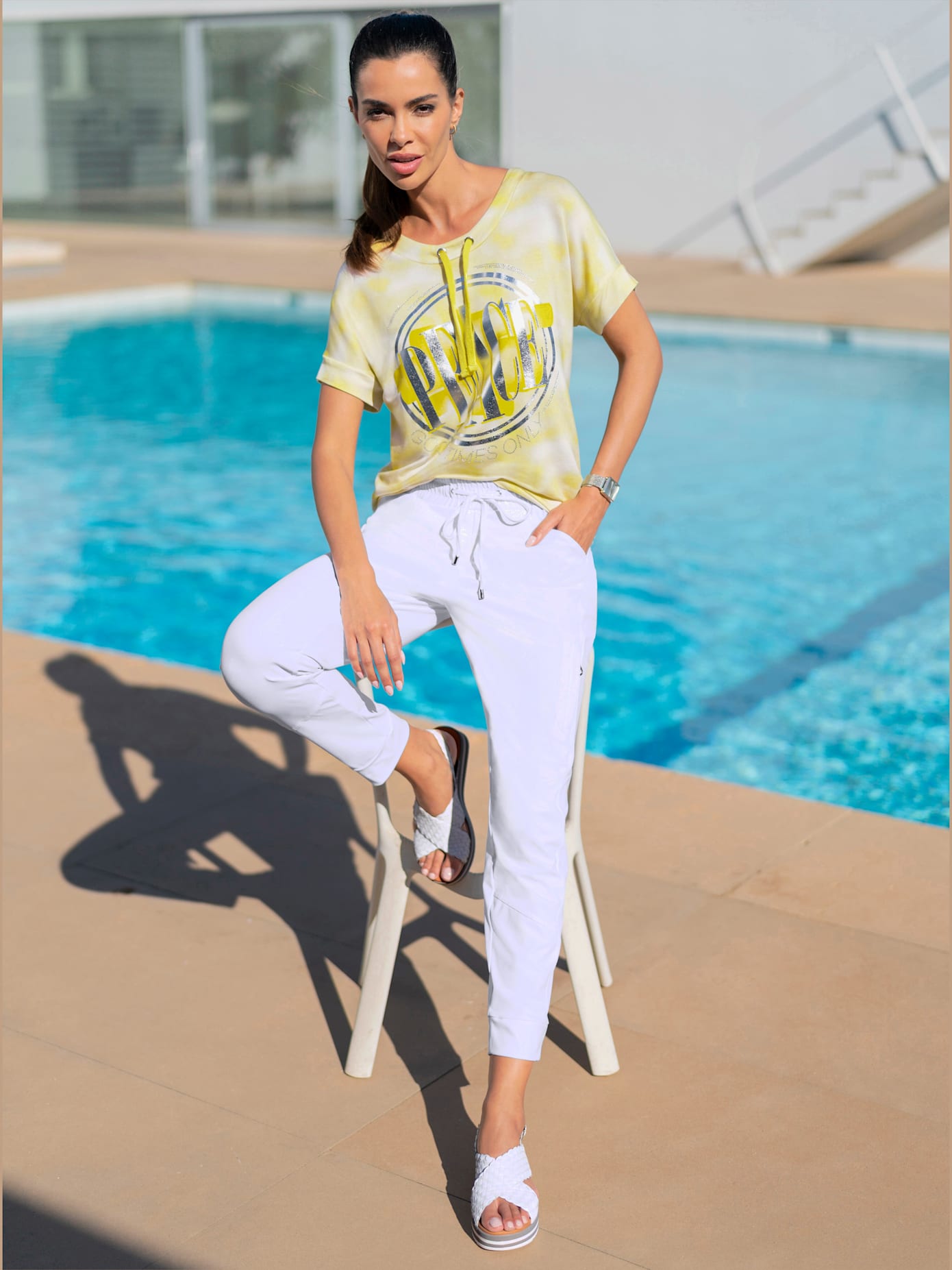 Pantalon en jersey qualité extensible très confortable