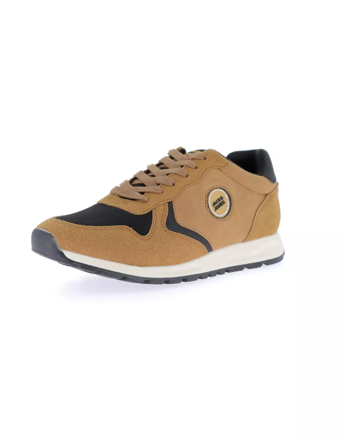 JACK & JONES JFWTANE PU SNEAKER - Baskets Honey