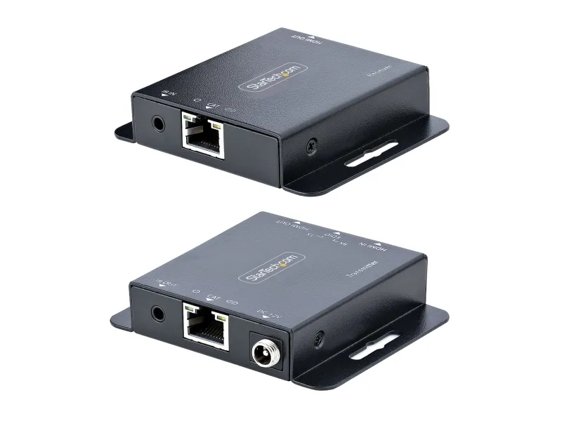 StarTech.com HDMI Extender over CAT6/CAT5, 4K 30Hz/130ft (40m) or 1080p 60Hz/230ft (70m) Video Extender, 4K HDMI over Ethernet Extender, PoC HDMI Transmitter and Receiver Kit, IR Extension - Local Video Output - Video/audio ekspander - HDMI - over CA