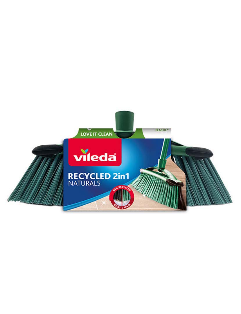 Recycled 2 In 1 Broom Naturals