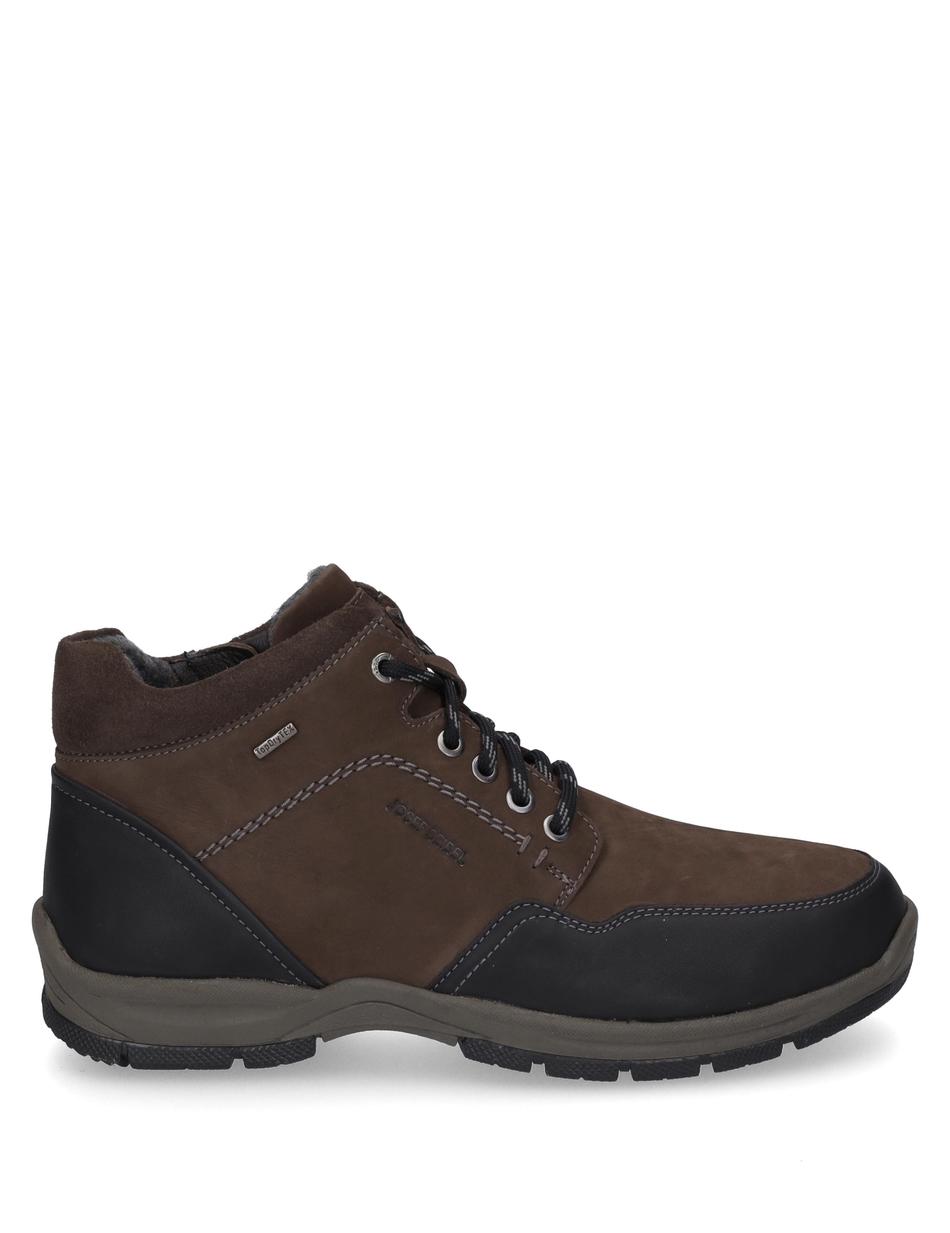 Stiefelette Lenny 52, braun-kombi
