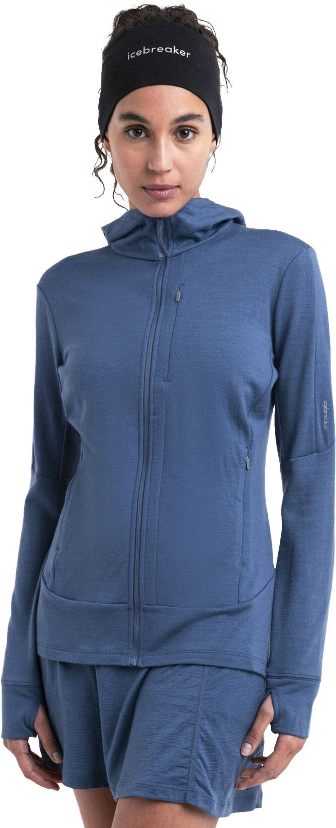 Merino 260 Quantum IV LS Zip Hoodie Dame Dawn
