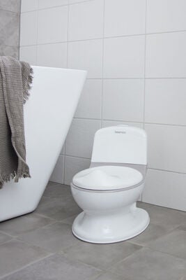 Beemoo CARE Toalettpotte med Lyd, White/Grey