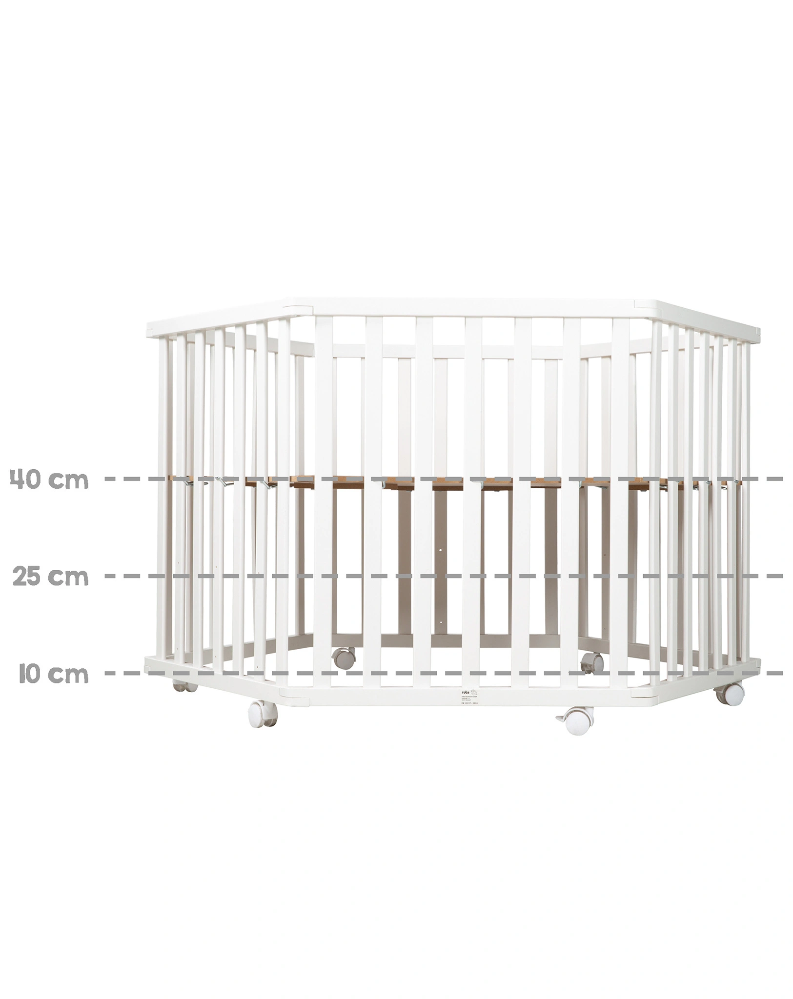 Laufgitter 6-Eck LUXE (Farbe: Graphite)