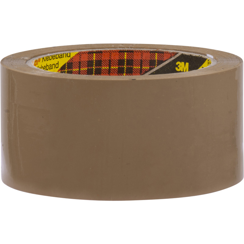 3M 371 verpakkingstape Bruin 50mmx66m