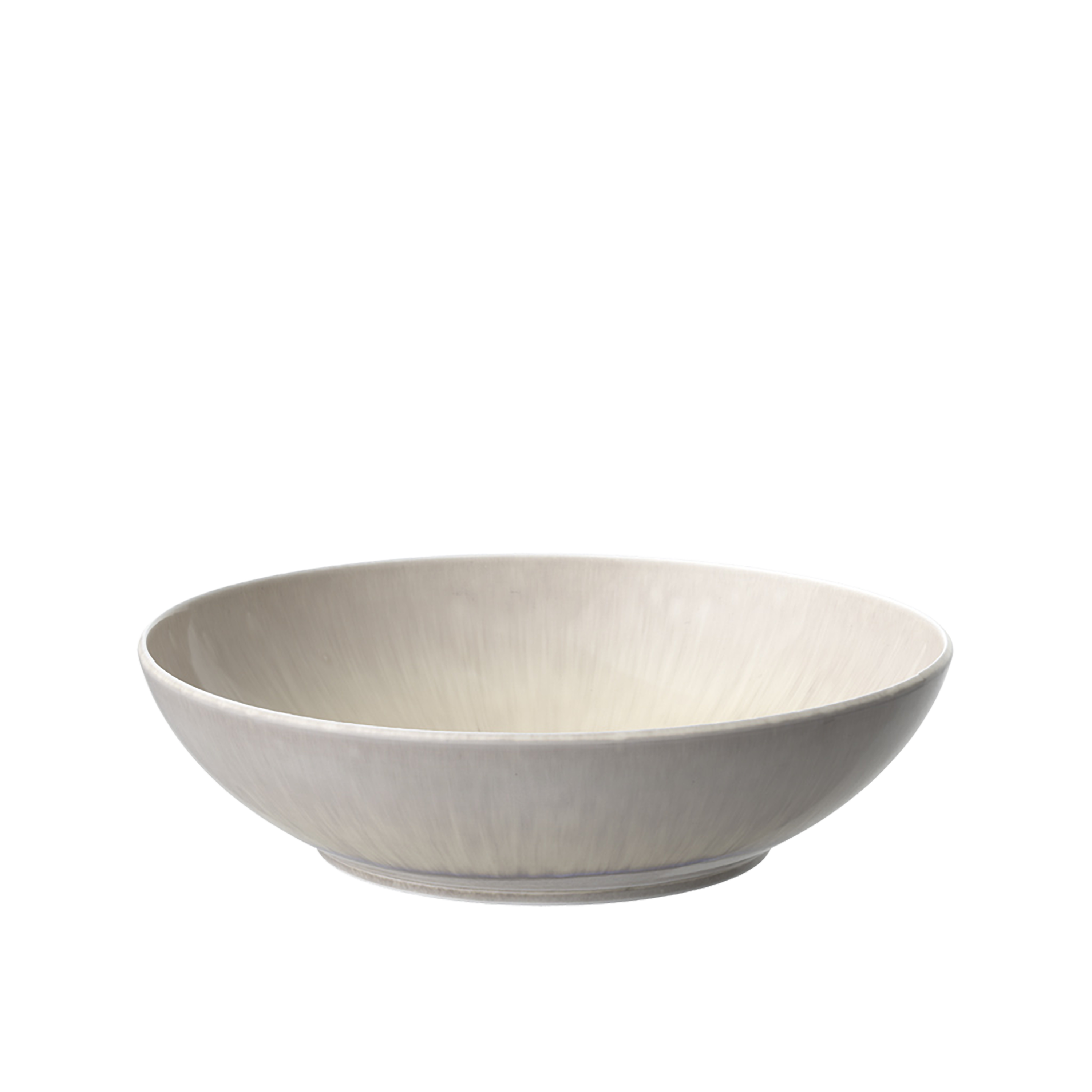 Perlemor Salad serving bowl Beige, 40.6 oz, Premium Porcelain