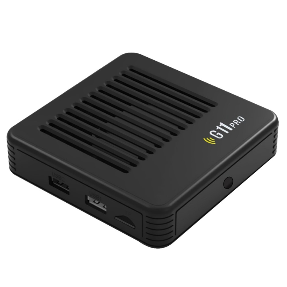 Ultra HD 4K Video G11 Pro Retro Spielkonsole mit 2 kabellosen 2.4GHz Game Controllern und 128GB Speicher (über 42000 Spiele) - Schwarz