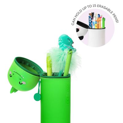 Trousse silicone 2 en 1 dino