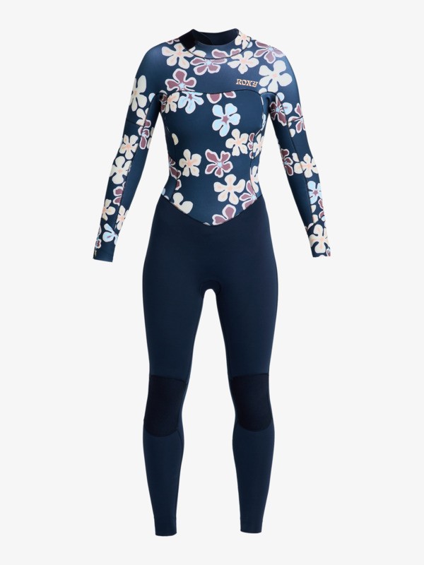 3/2mm Swell Natural Combinaison de surf back zip Noir Femme
