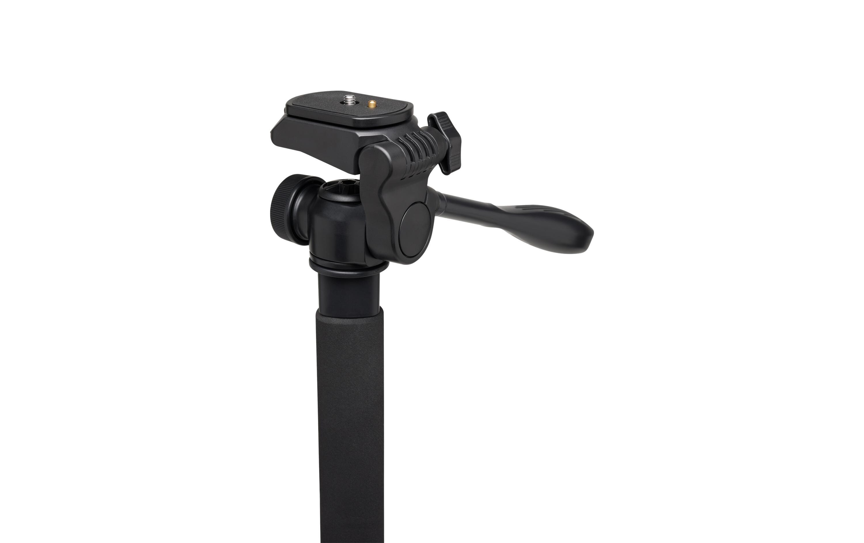 Photo 3-in-1Leichtes Einbeinstativ mit abnehmbarem Stativfuss