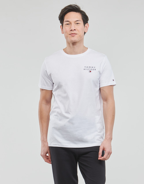 Tommy Hilfiger - CN SS TEE LOGO Blanco