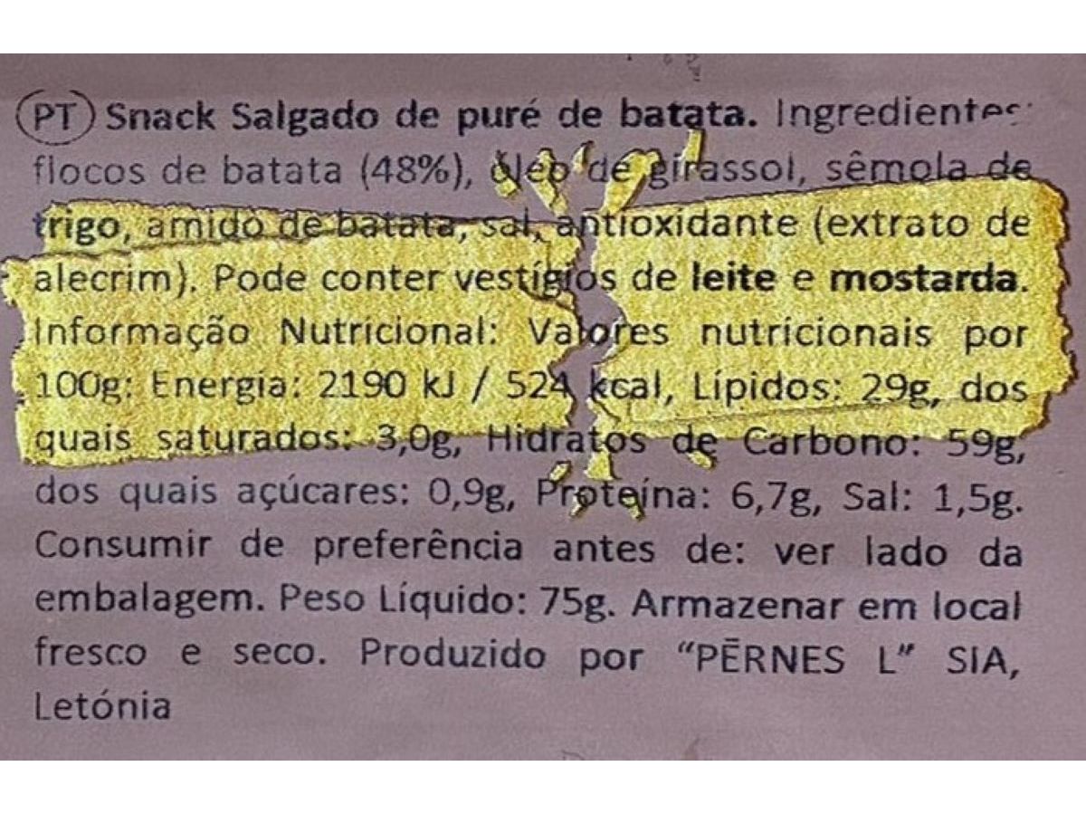 SNACKS - BASE BATATA LONG CHIPS 75G