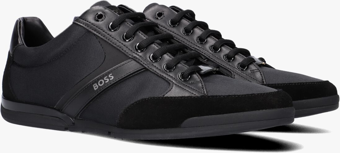 BOSS zwarte boss lage sneakers saturn lowp