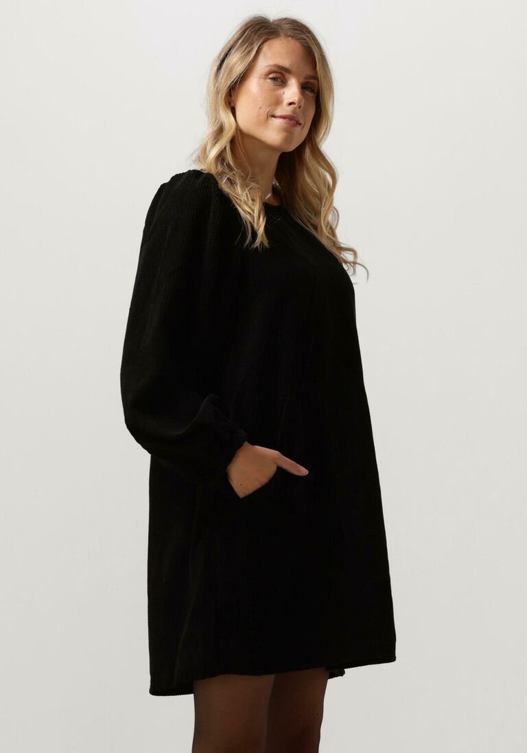 LOLLYS LAUNDRY zwarte lollys laundry mini jurk carla