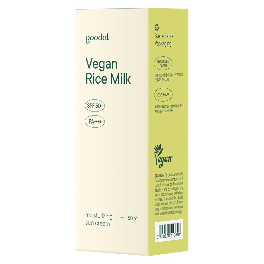 Goodal Vegan Rice Milk Moisturizing Sun Cream 50ml