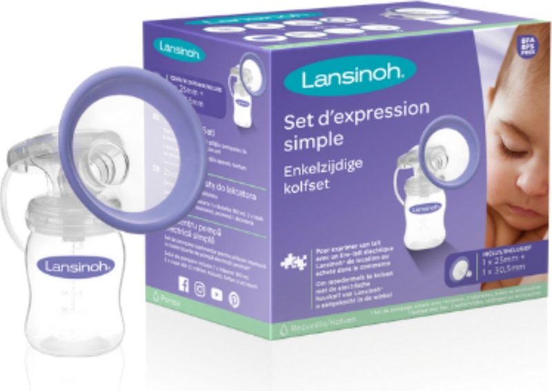 Lansinoh Kolfset Enkelzijdig voor de Natural wave borstkolf