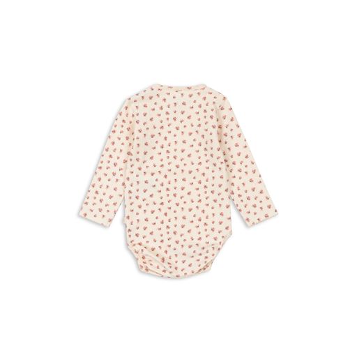 Konges Sløjd Basic Langærmet Body, Bloomie, 92 cm