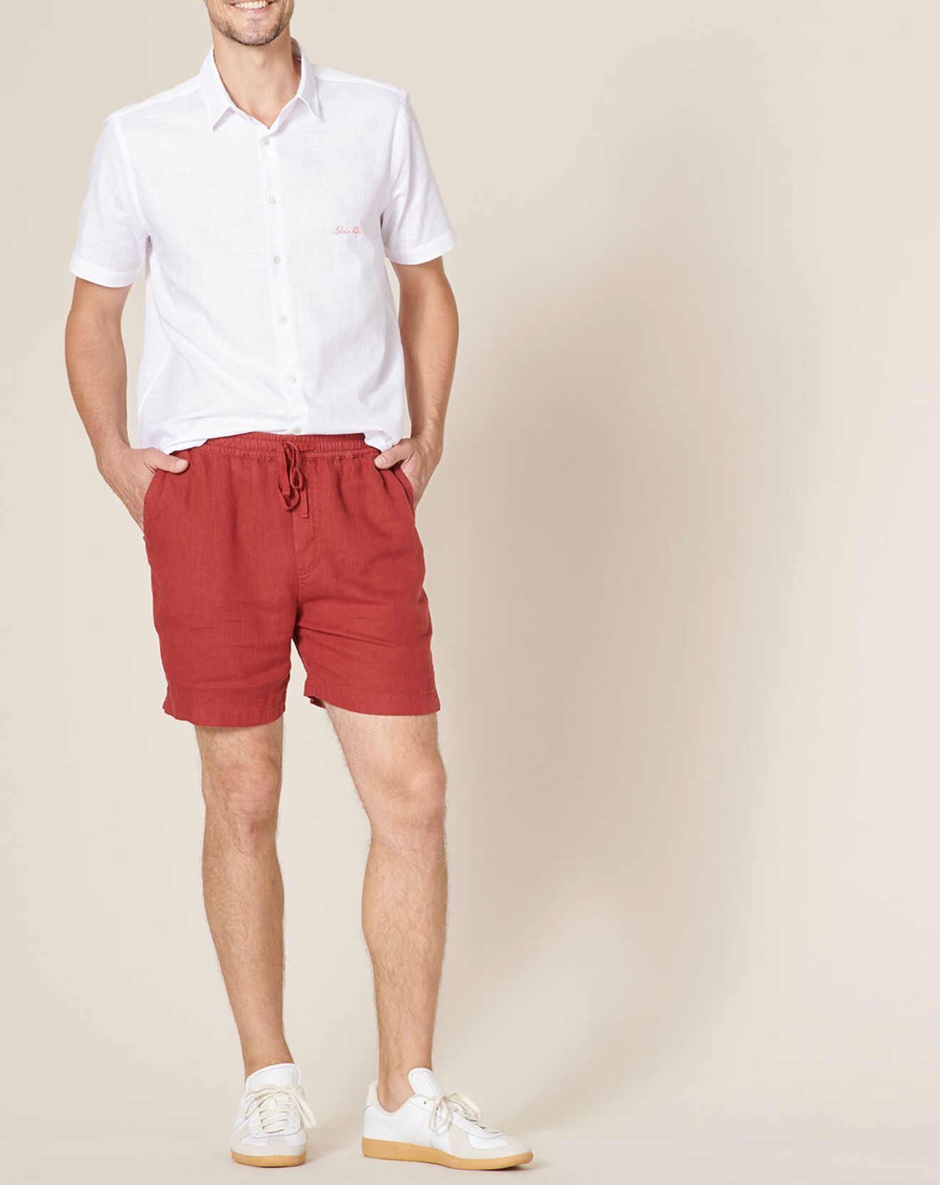 Harris Wilson Bermuda 100% Lin Boris tomette