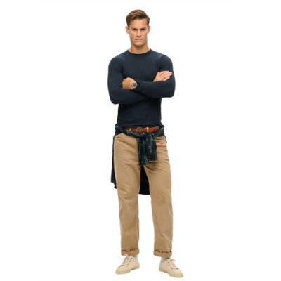 Tee-shirt à manches longues homme Vintage Logo Emb SUPERDRY