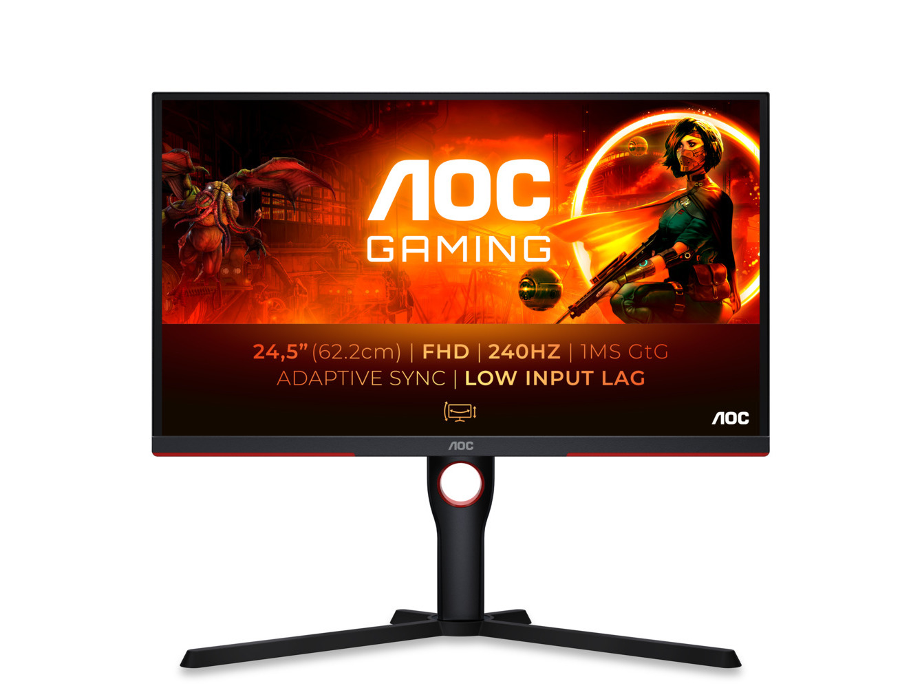 MONITOR GAMING AOC 25G3ZM/BK (24.5\