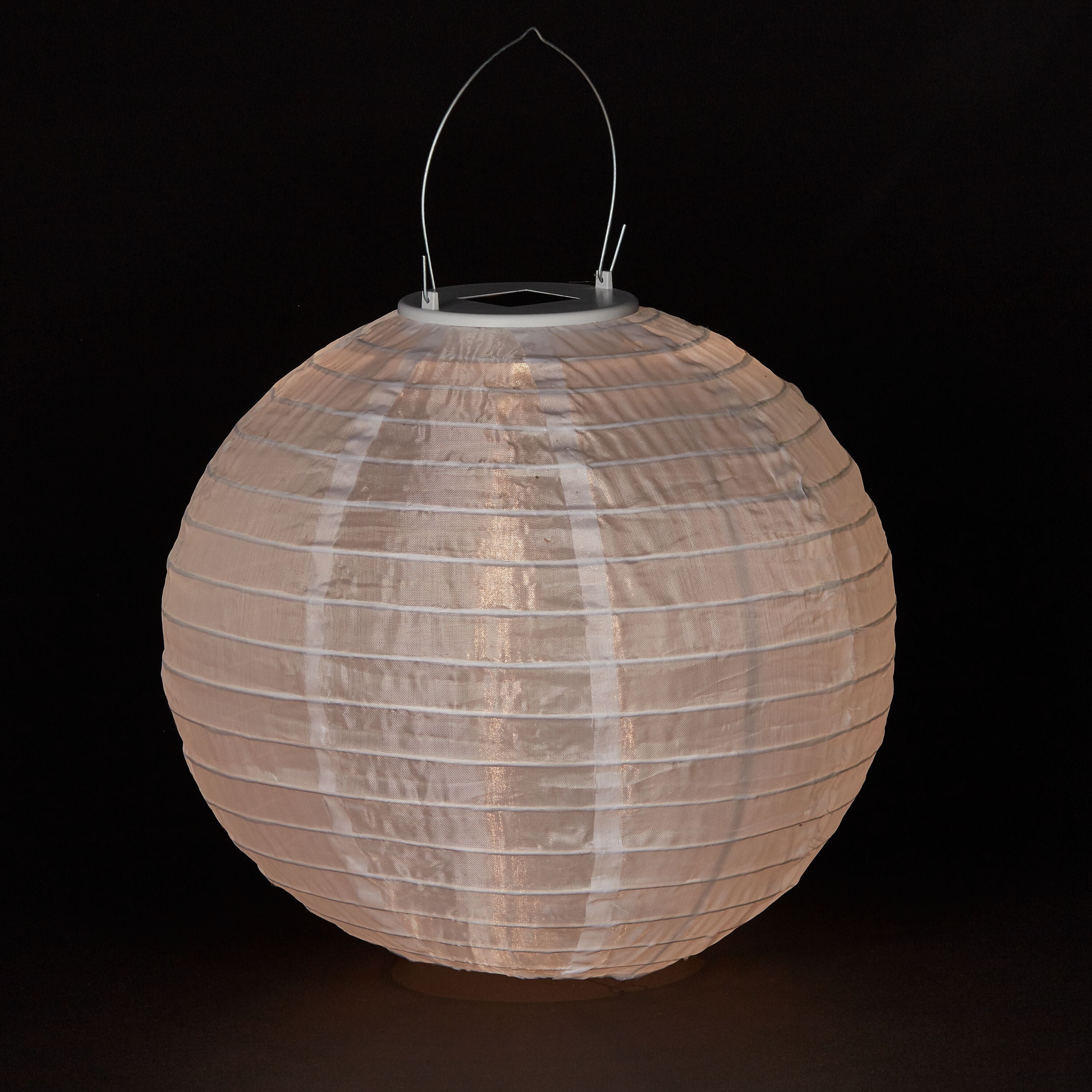 LILLY Solar Lampion - Weiss / D: 25.0 cm