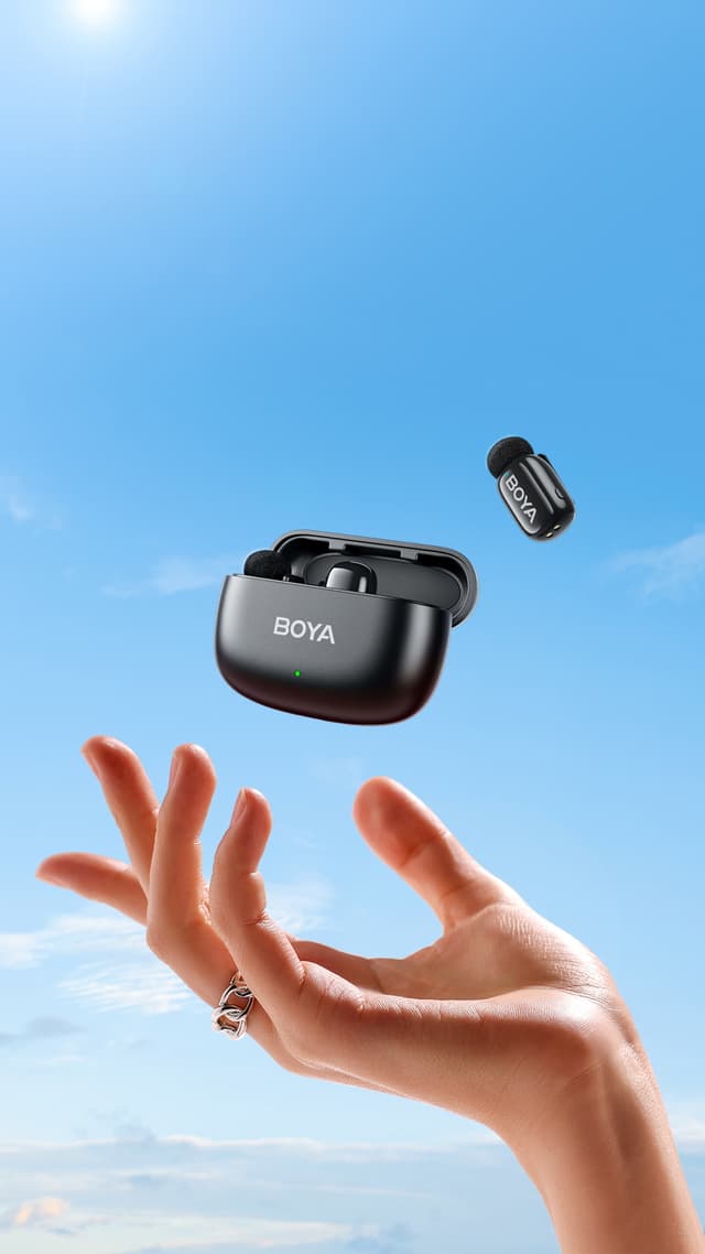 BOYA Mini 15 trådløs mikrofon
