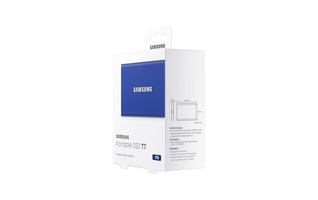 Samsung externe SSD »SSD Portable T7 Nonee« 1 TB