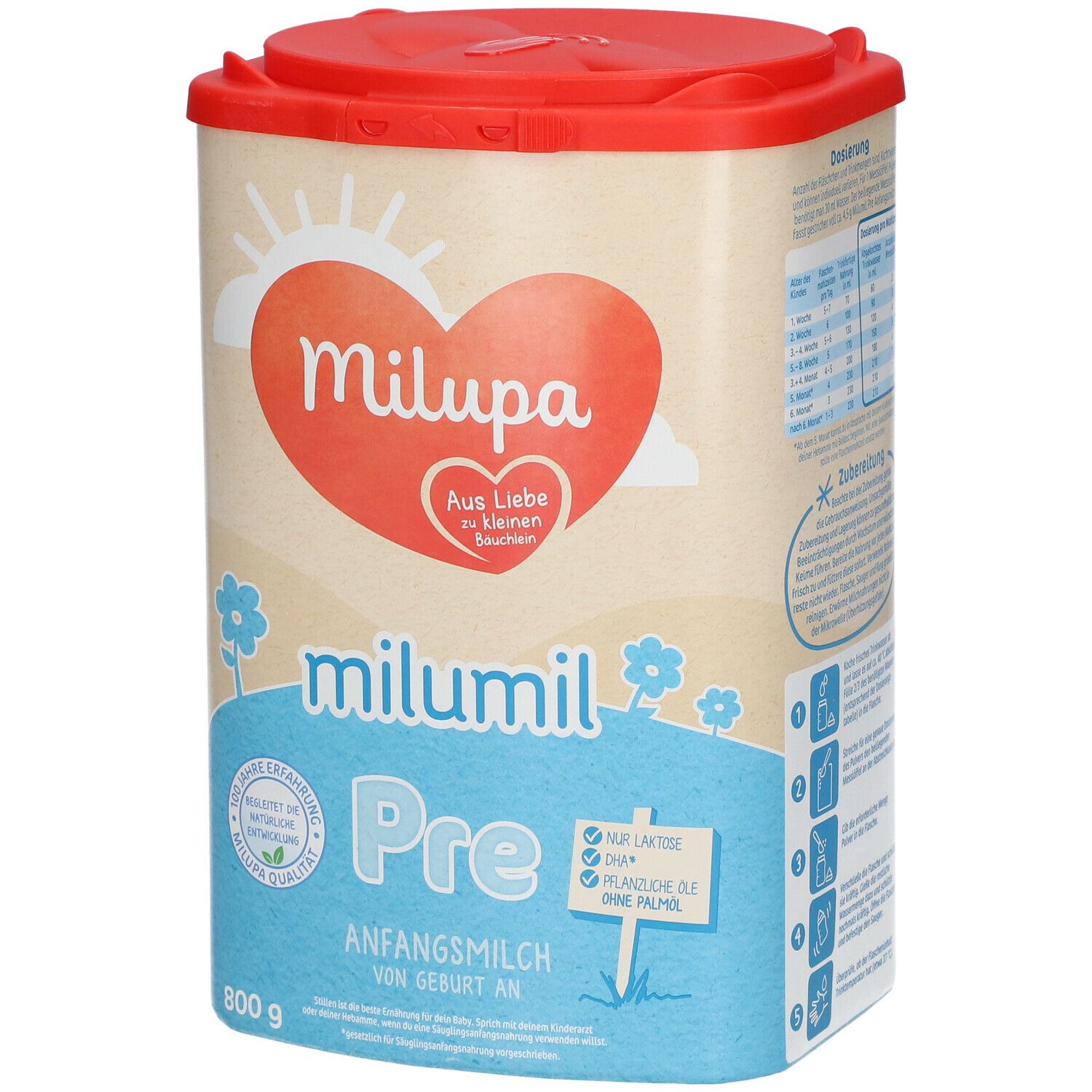 Milupa milumil Pre Anfangsmilch von Geburt an