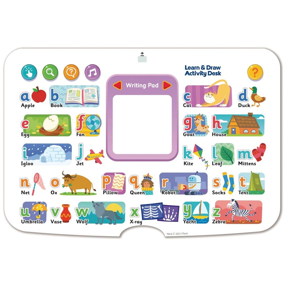 VTech Zeichen- und Lerntisch Rosa