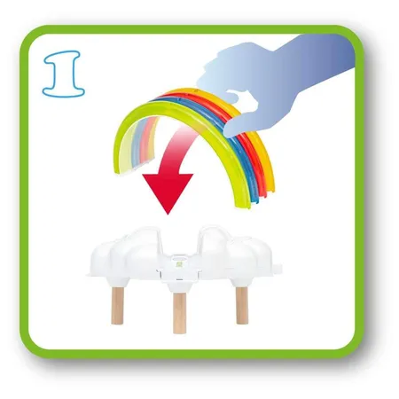 BRIO Mein erstes BRIO Bahn Regenbogen-Set