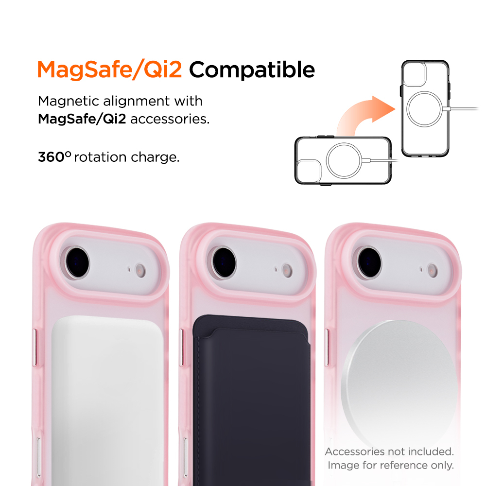 iPhone Air MagSafe Blizzard Case GRS Schutzhülle aus Recycelten Materialien (EGCA00917) - Pink