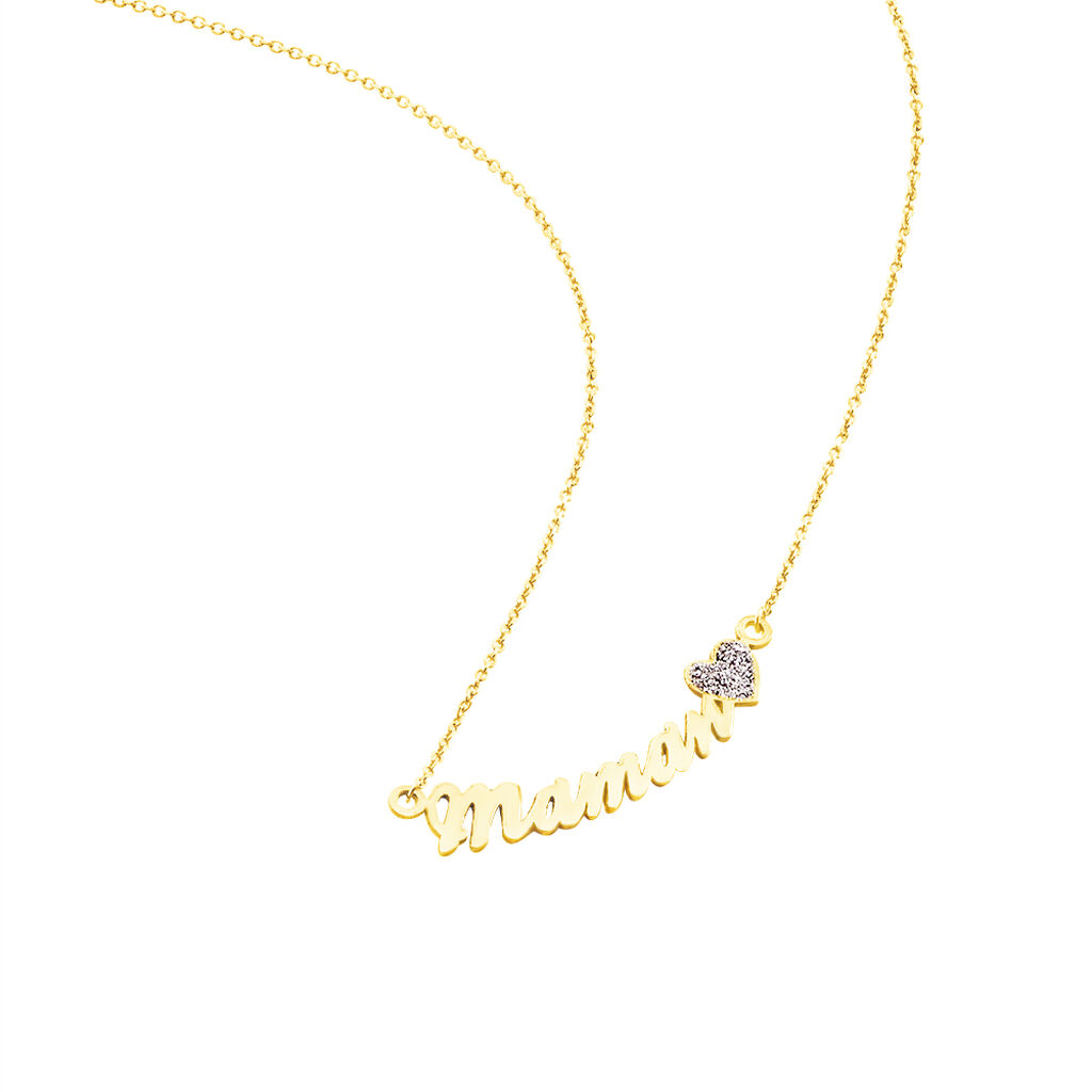 Collier Jenna Or Jaune