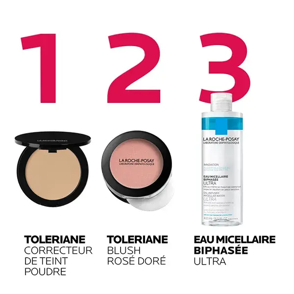 Base Mineral La Roche-Posay Toleriane FPS 25 nº 15 Bege Dourado 9,5g