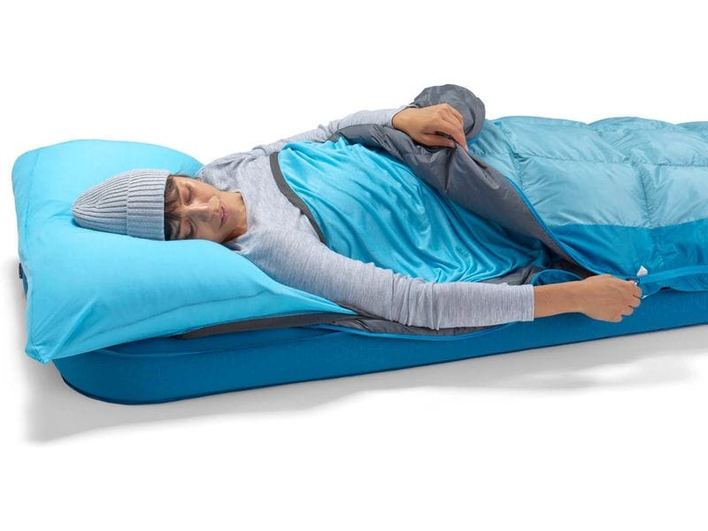 SEA TO SUMMIT Traveller 7C/45F R Polyester, Hellblau Mumienschlafsack