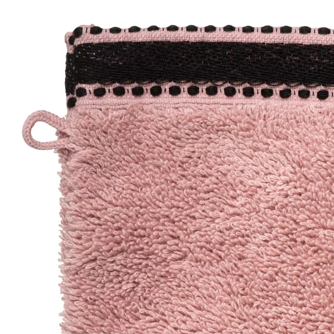 Lot de 2 gants de toilette coton (15 x 21 cm) Joia Rose