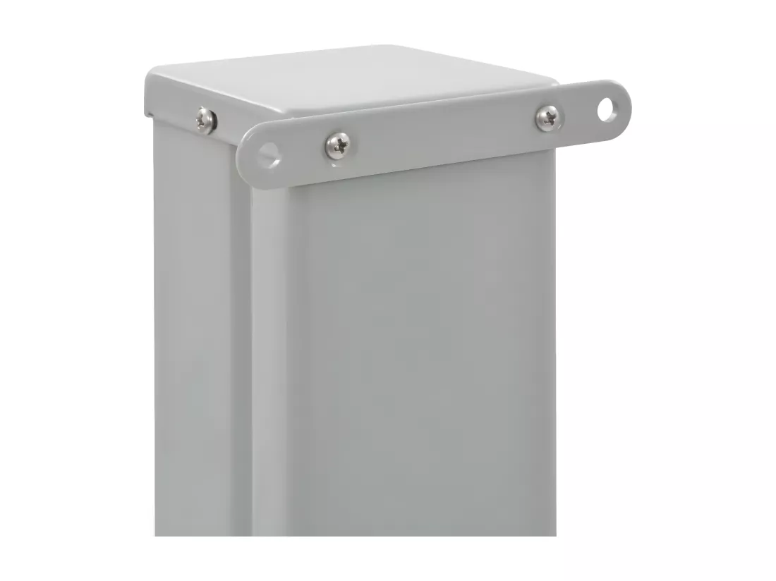 Auvent latéral rétractable de patio 80x300 cm Noir