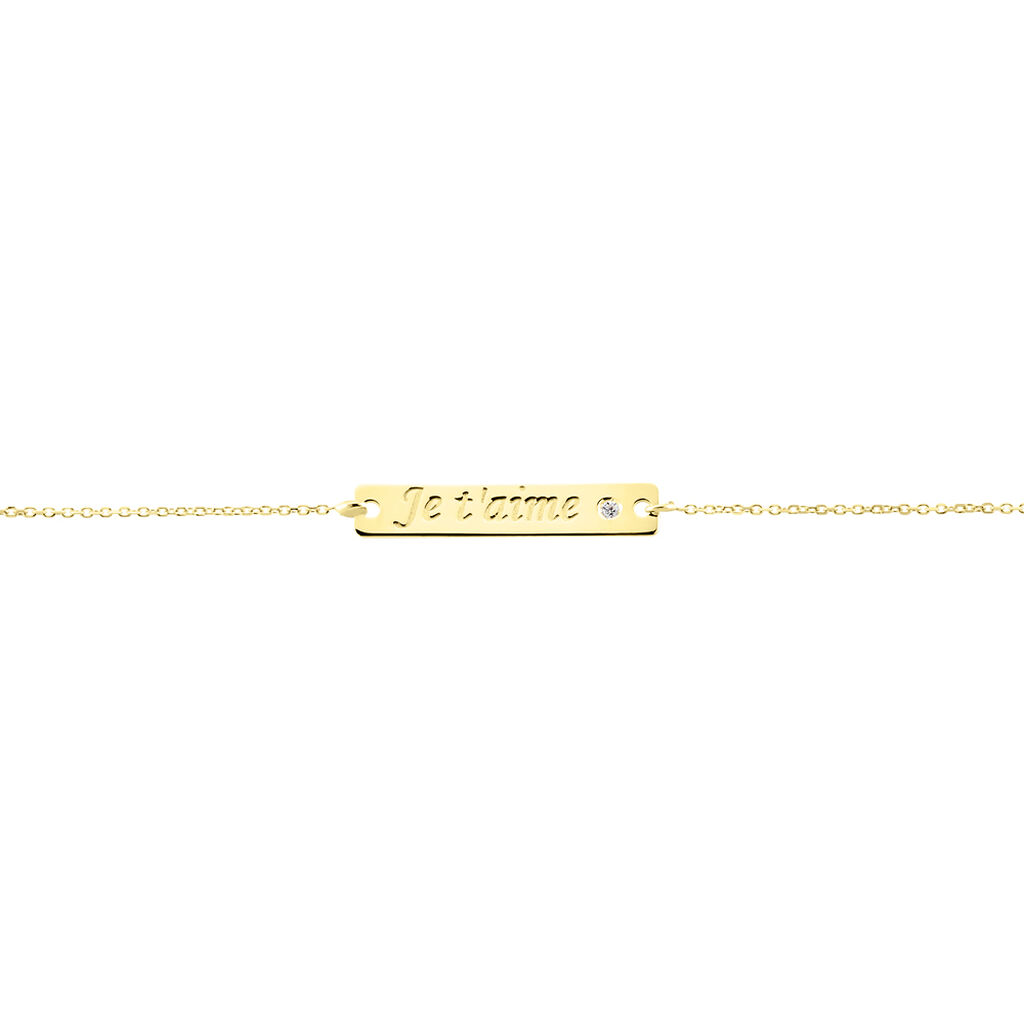 Bracelet Or Jaune Xaverianne Oxyde
