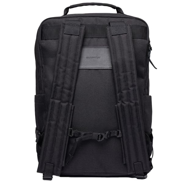 Sac à dos lifestyle SANDQVIST ANDRE BLACK/BLACK LEATHER