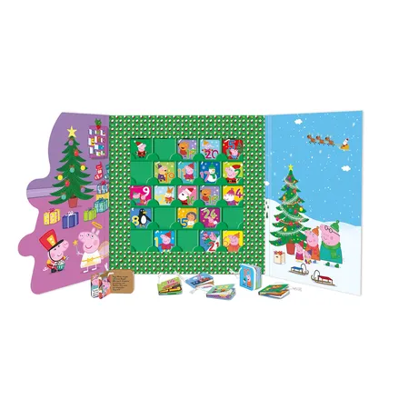 Schwager & Steinlein Verlag Peppa Pig Mein Adventskalender: Mit 24 Büchlein in Kalender-Box
