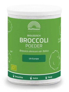 Mattisson HealthStyle Biologisch Broccoli Poeder 175GR