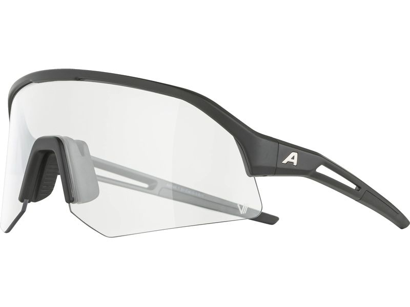 alpina Sportbrille Sonic HR V - Schwarz matt Velobrille Cat.0-3