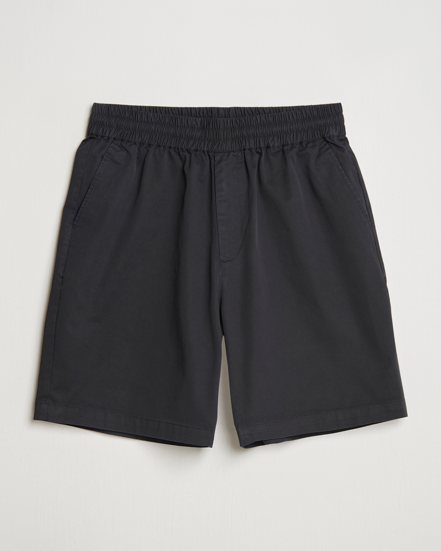 Axel Arigato Stitch Embroidered Shorts Black
