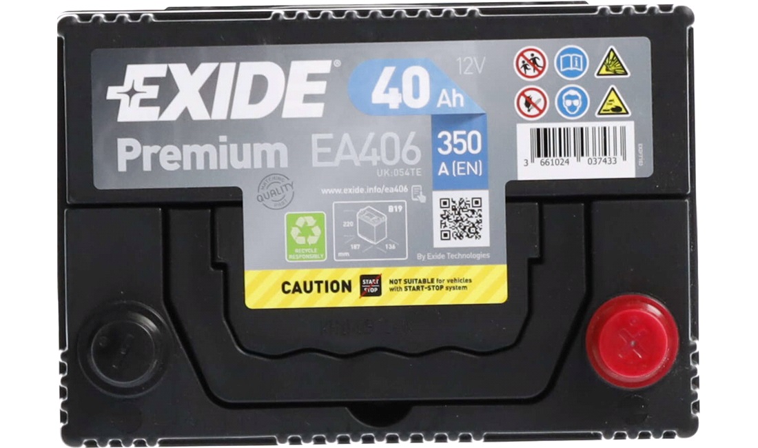 Batteri 12V 40Ah