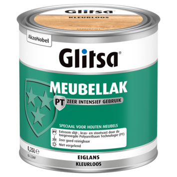 Glitsa meubellak eiglans blank 250 ml