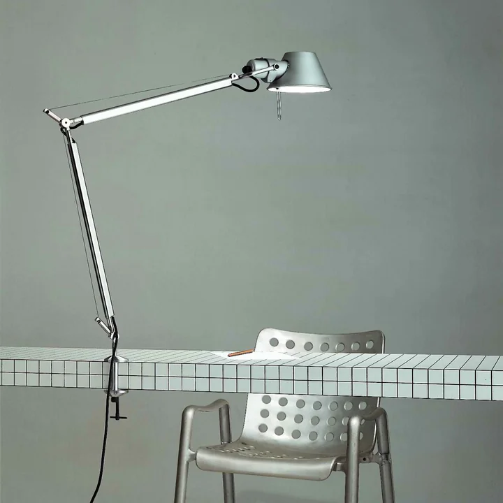 Artemide - Tolomeo Tavolo Schreibtischleuchte, alusilber