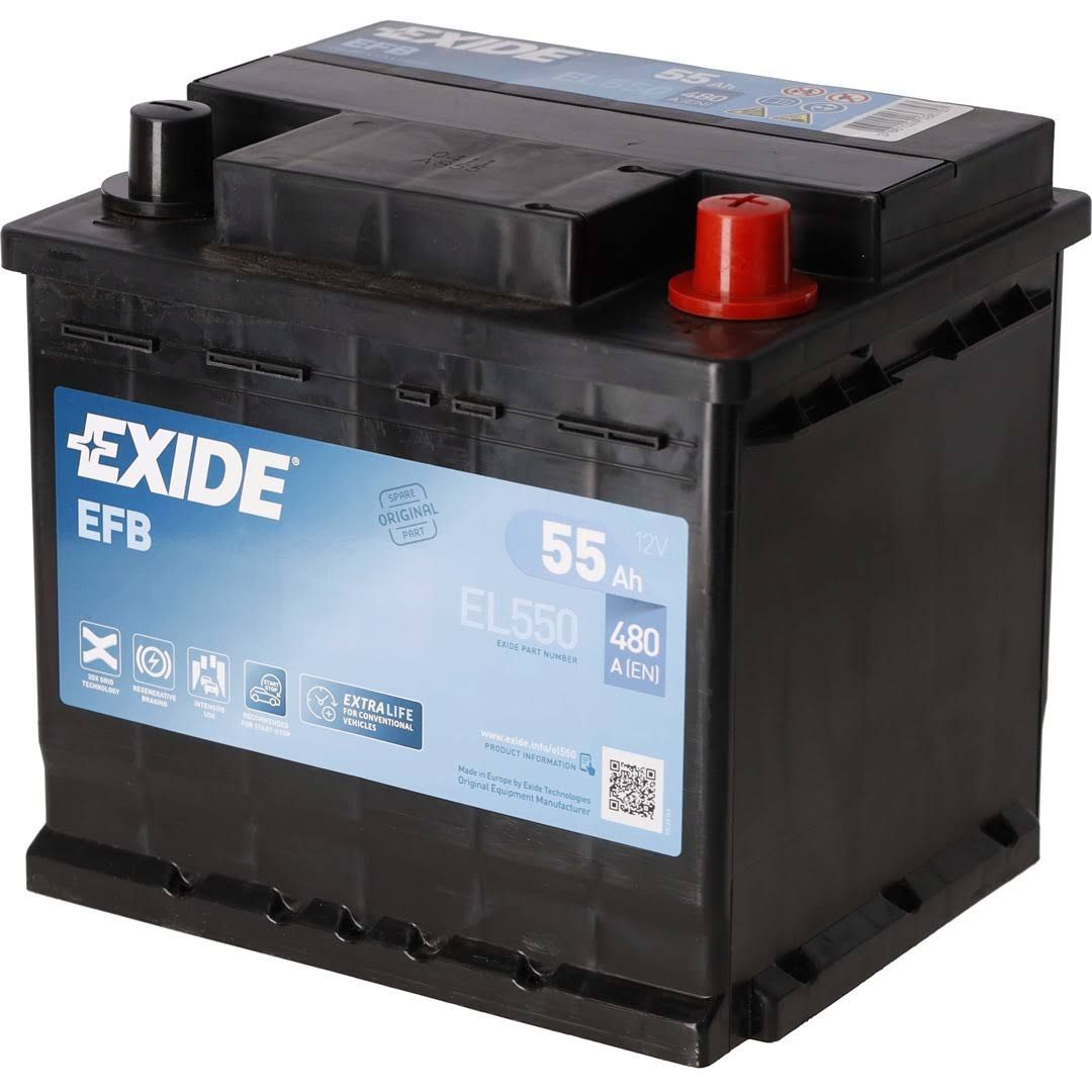 Exide el550 EFB Autobatterie 55Ah